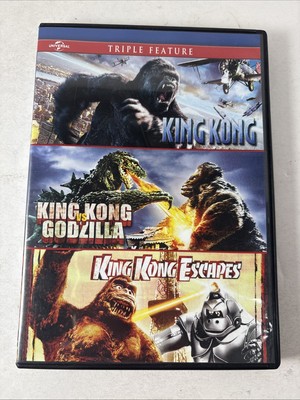 TRIPLE FEATURE-King Kong, King Kong vs Godzilla, King Kong Escapes DVD-image