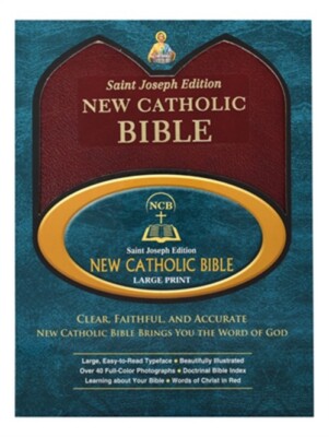 St. Joseph New Catholic Bible (Large Type) (Leather / Fine Binding)-image