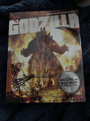 4K UHD + Blu-Ray GODZILLA Isiro Honda CRITERION COLLECTION New in Shrinkwrap-image