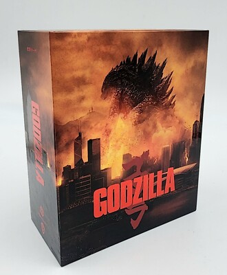 GODZILLA  (EMPTY BOXSET) **NO STEELBOOKS / NO BLU-RAY DISCS** [MANTA LAB]-image
