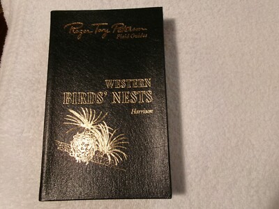Easton Press Book Roger Tory Peterson Field Guides WESTERN BIRDS' NESTS-image