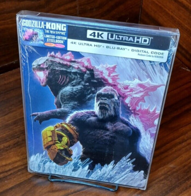 Godzilla x Kong The New Empire 4K Steelbook- PROTECTIVE SLEEVE- NEW-Free Box S&H-image