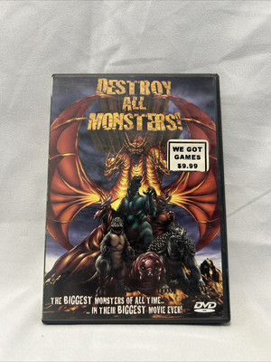 DVD Destroy All Monsters Godzilla DVD-image