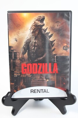 Godzilla (DVD, 2014) Former Rental -image