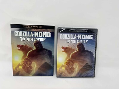 Godzilla x Kong The New Empire 4K ultra HD Blu-ray NEW with slip cover-image