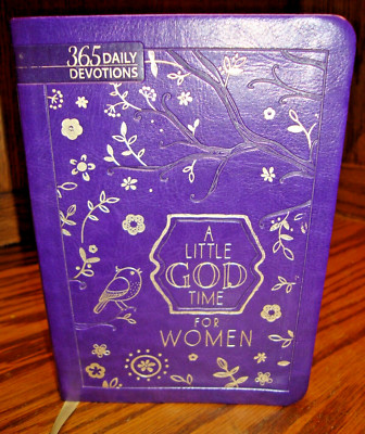 A Little God Time For Women: 365 Daily Devotions-2015 Faux Leather Bound     B32-image