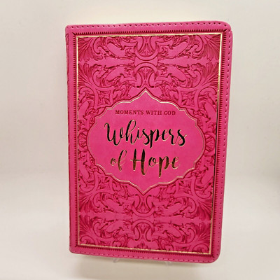 Whispers of Hope - Moments With God Devotional  Lux-Leather (2017, Leather)-image