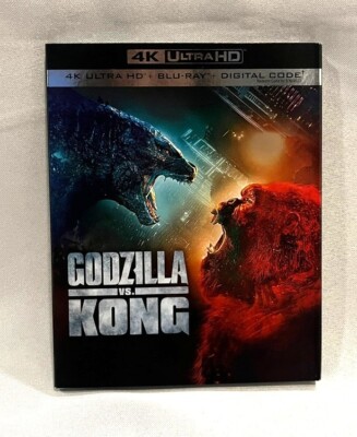 NEW Godzilla vs. Kong (2021) 4K Ultra HD + Blu-ray – Unopened, Factory Sealed -image