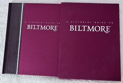 A Pictorial Guide to Biltmore, in a Beautiful Burgundy Cloth Covered Sleeve-image
