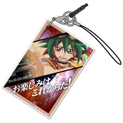 Yu-Gi-Oh!ARC-V Yuya Sakaki Card-shaped Acrylic Strap-image