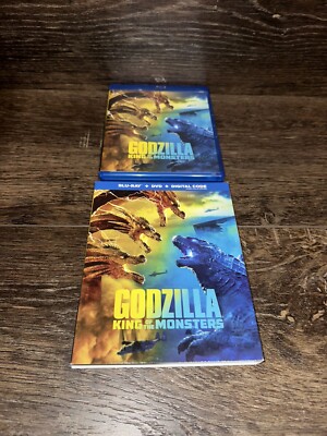 Godzilla: King of the Monsters (Blu-ray, 2019) W/ OOP Slip Cover-image