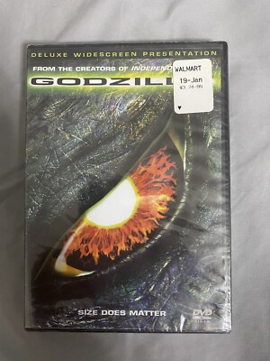 Godzilla (DVD, 1998) (Matthew Broderick, Jean Reno, Harry Shearer) Brand New-image