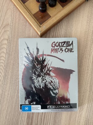 Godzilla Minus One Limited Edition Steelbook 4K UHD + Blu-ray ✅ Region Free✅ HTF-image