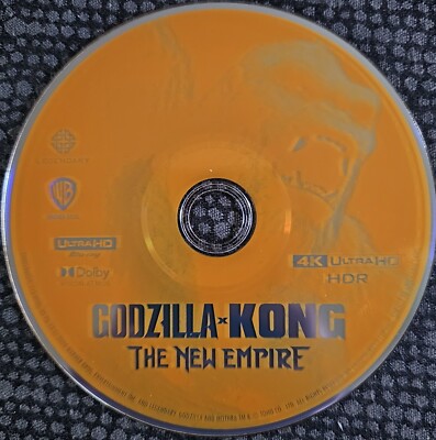 Godzilla x Kong 4K Blu Ray + Digital UHD King Mothra Monster Titan Monarch-image