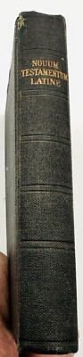 Novum Testamentum Domini Nostri Jesu Christi. Interprete Theodor [Leather Bound]-image