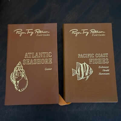 Roger Peterson Field Guides-Atlantic Seashore, Fishes-Leather-Easton Press--image