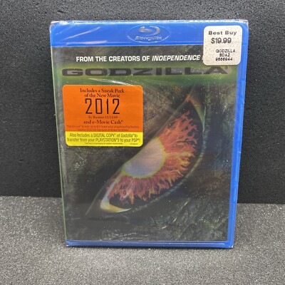 Godzilla (Blu-ray Disc, 2009) *Brand New, Sealed*-image