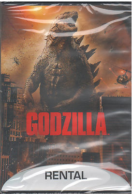 GODZILLA (DVD, 2014, Rental Eclusive) NEW-image