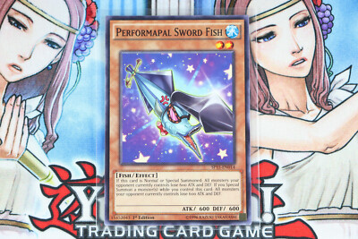 Yugioh Performapal Sword Fish SP15-EN014 1st Edition Common-image