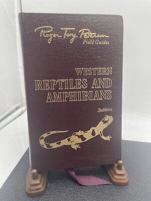 Roger Tory Peterson Field Guides Western Reptiles & Amphibians 50th Anniv Ed VG-image
