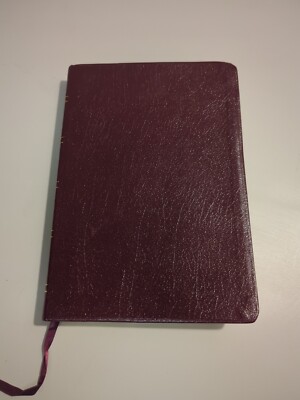 Zondervan Holy Bible NIV 1991 Maroon Bonded Leather D-image