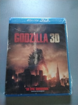 Godzilla (Blu-ray 3D, 2014) NEW SEALED!-image