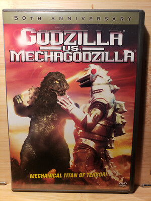 Godzilla vs Mechagodzilla 50th Anniversary with Original Insert OOP DVD Monsters-image