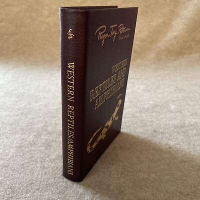 Easton Press Roger Tory Peterson Field Guide Western Reptiles and Amphibians ND-image