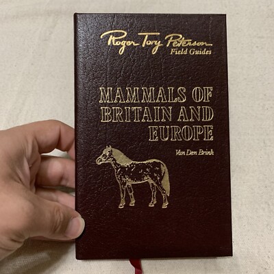 Roger Tory Peterson Field Guides Mammals Of Britain And Europe Easton 50th-image