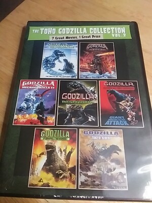 The Toho Godzilla Collection Volume 2 DVD New Sealed Seven Movies-image