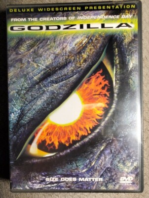 Godzilla DVD Roland Emmerich(DIR) 1998. Lot t1427-image