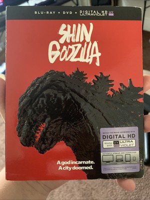Shin Godzilla Blu-Ray DVD Combo with Slipcover oop rare horror SHIPS IN BOX-image