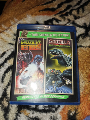 Godzilla vs Destroyah / Godzilla vs Megaguirus blu ray-image