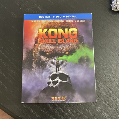Kong Skull Island Blu-Ray disc Tom Huddleston -image