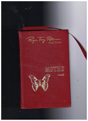Roger Tory Peterson Field Guide MOTHS BY COVELL Easton Press Leather - HC VG-image