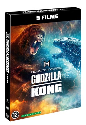 Godzilla & Kong - Coffret 5 films (DVD) (UK IMPORT)-image