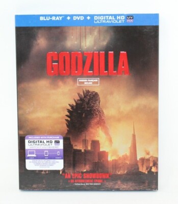 Godzilla (Blu-ray + DVD, 2014)-image