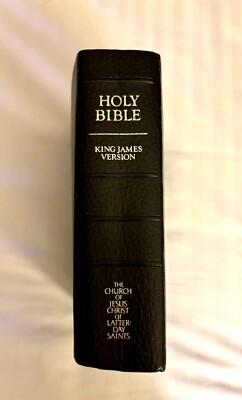 Holy Bible KJV~Church of Jesus Christ of Latter Day Saints 1979 Topical Guide++-image
