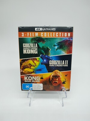 *New!* Godzilla vs Kong, King of Monsters, Skull Island 4K UHD Collection 1-2-3-image
