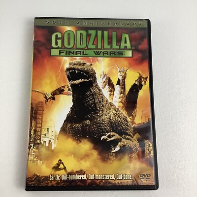 Godzilla Final Wars DVD 50th Anniversary Edition TOHO Kaiju Monster 2005-image