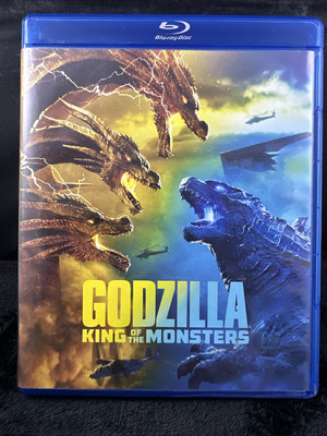 Godzilla: King of the Monster (Blu-ray + DVD + digital) 2019. TESTED!!!-image