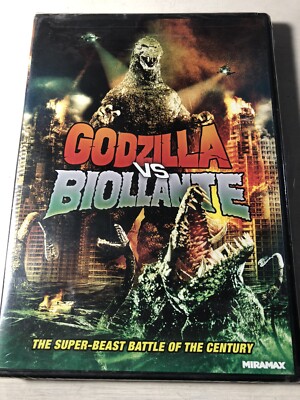 Godzilla vs. Biollante (1989) DVD NEW Fantasy Monster 2014 Miramax Release-image