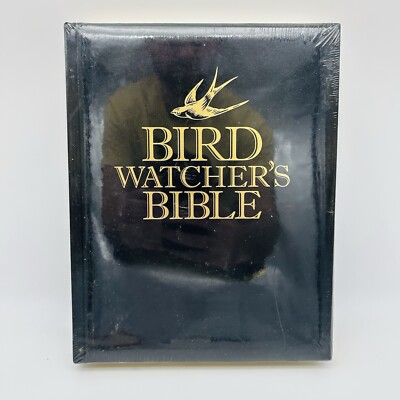 Bird Watcher’s Bible National Geographic Leather Bound Hardcover HC SEALED NEW-image