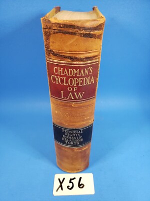 Law Book Cyclopedia Legal Barrister  Vol III Personal Rights Domestic Relations-image