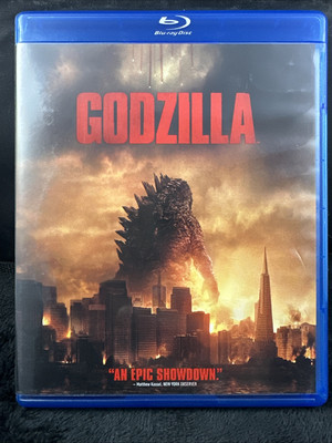 Godzilla (Blu-ray + DVD + Digital HD Ult Blu-ray). TESTED!!!!-image