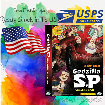 Anime DVD Godzilla S.P. (Singular Point) (Vol 1-13 End) Fast Ship from the USA-image