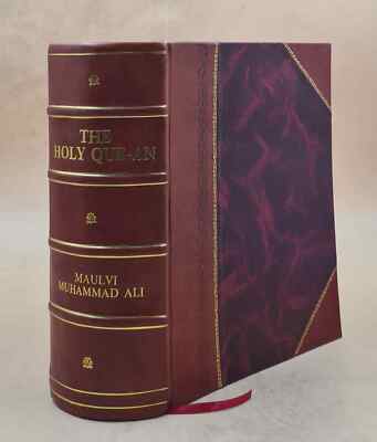 The Holy Quran Containing The Arabic Text With English Translati [Leather Bound]-image