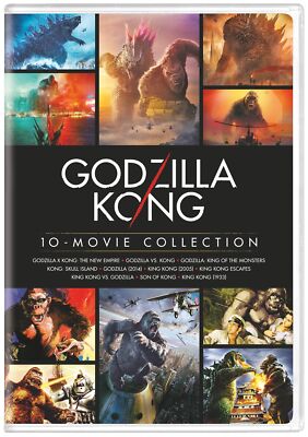 Godzilla | Kong 10-Film Collection DVD  NEW-image