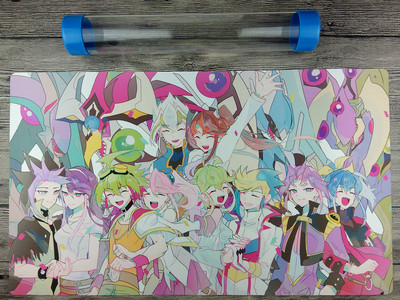 Ygomat ARC-V characters TCG Custom Template Playmat Free High Quality Tube-image