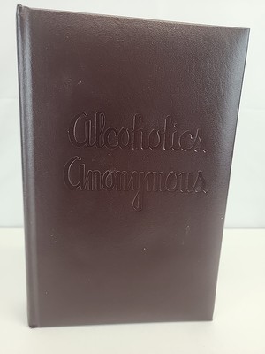 IWS Inc Study Edition of Alcoholics Anonymous (Brown) HARDCOVER-image